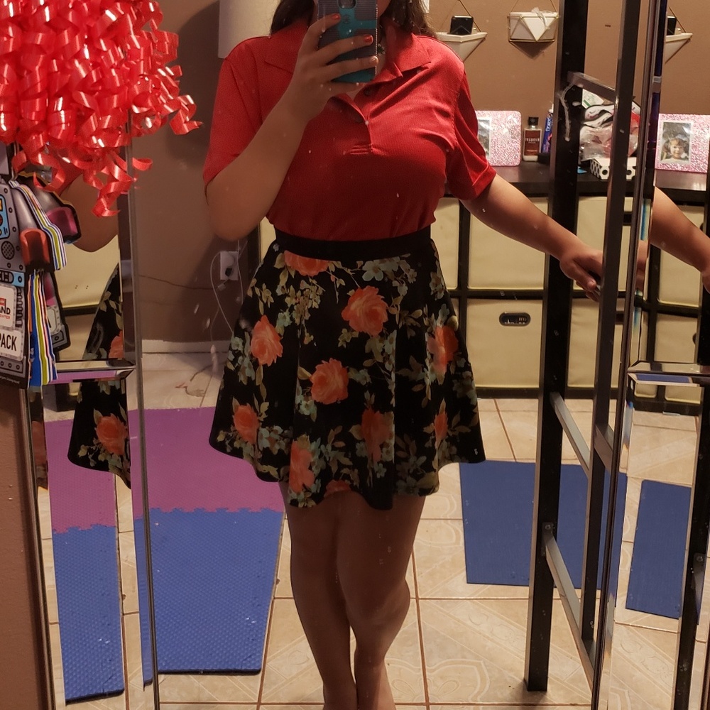 Red Golf Polo